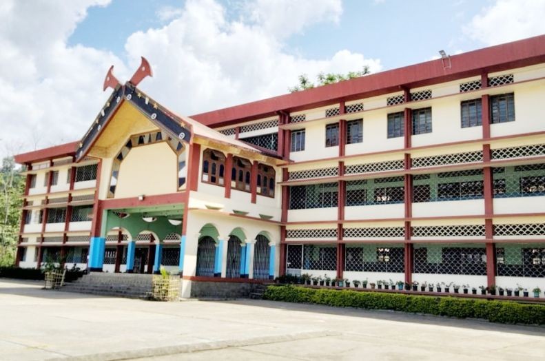 A view of the Don Bosco School, Zubza. (DIPR Photo)